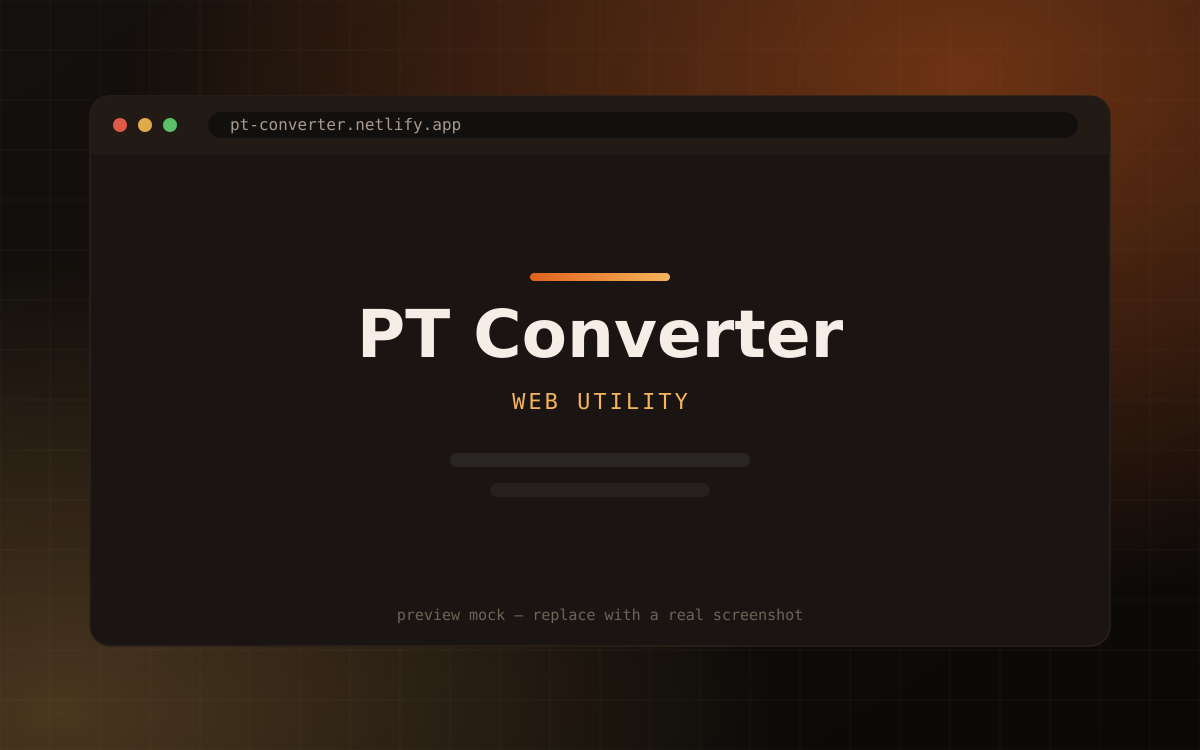 PT Converter preview